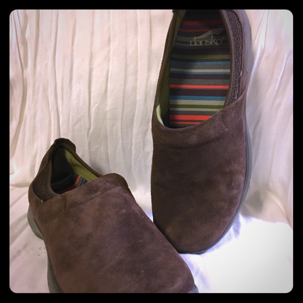 Brown Suede Dansko Shoes